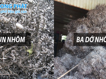 Thu mua vụn nhôm, ba dớ nhôm từ các nhà xưởng