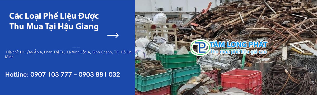 Các Loại Phế Liệu Được Thu Mua Tại Hậu Giang