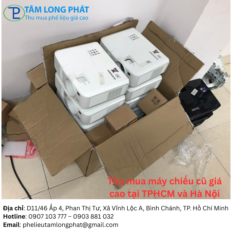Thu mua máy chiếu cũ giá cao tại TPHCM và Hà Nội