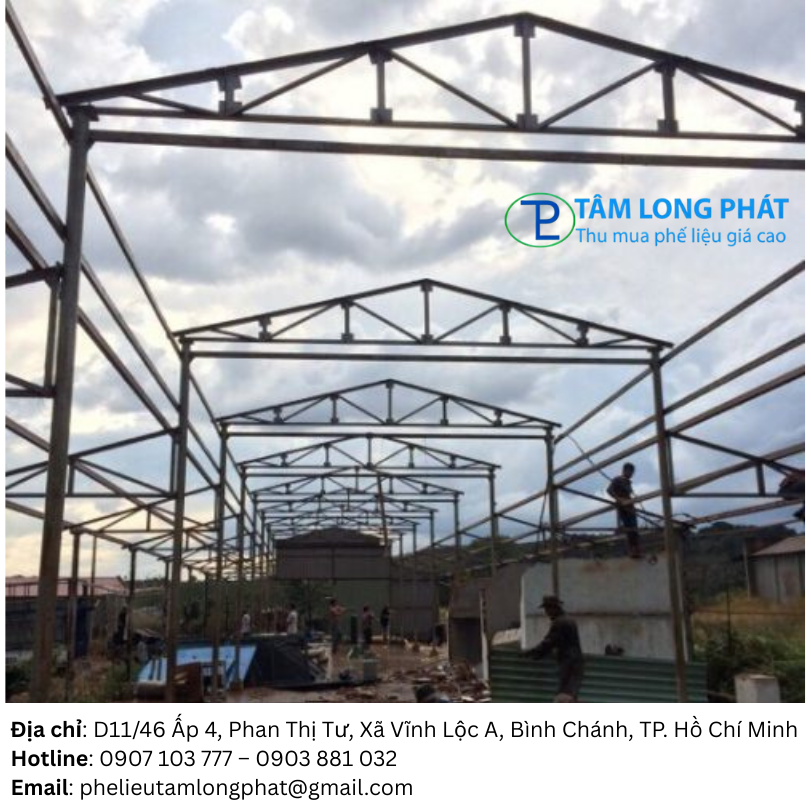 Tâm Long Phát: Mua bán thanh lý nhà xưởng tỉnh Cần Thơ