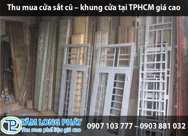 Thu mua cửa sắt cũ – khung cửa tại TPHCM giá cao