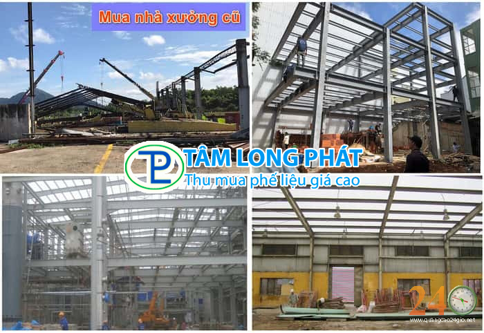 Thu mua khung nhà xưởng cũ tại tây ninh uy tín